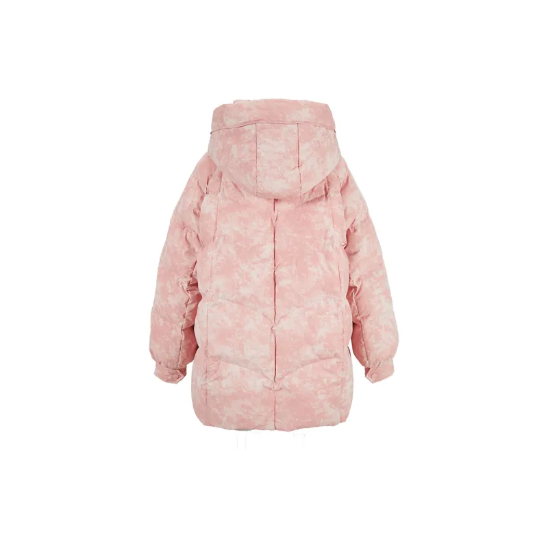 XIANGYING Down Jacket Women's Pink-1