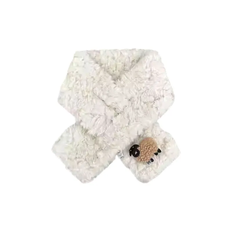 Yalu Polyester Plush Yarn Scarf Unisex Gift Box Set-7