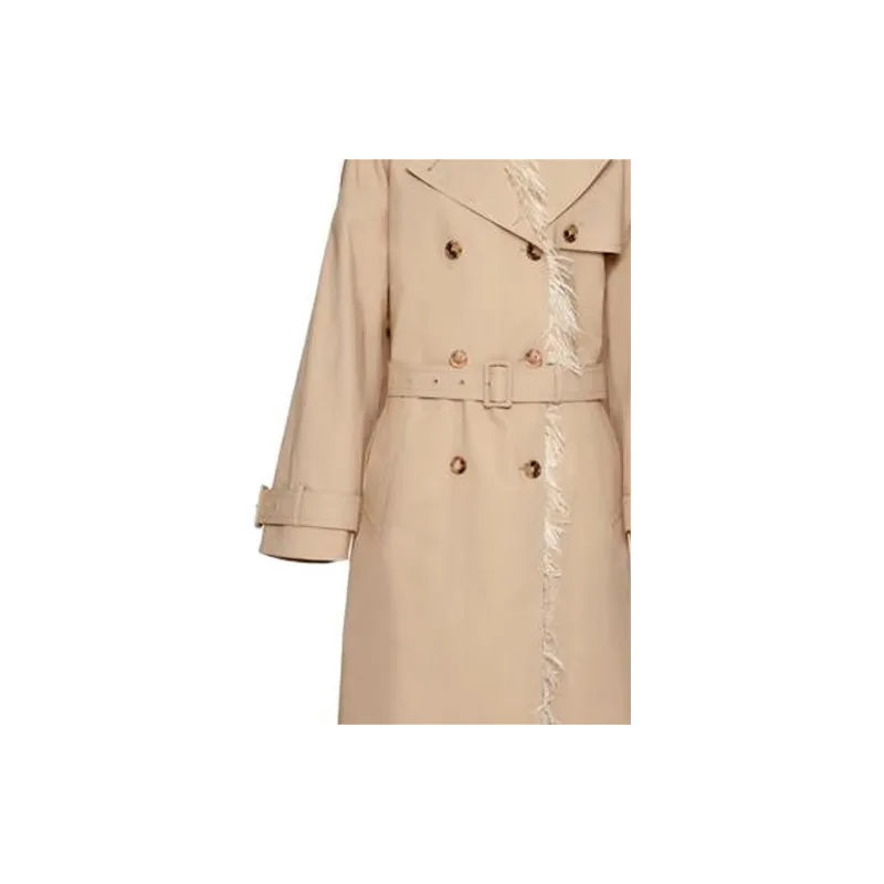 Valentino Trench Coat Women's Light Brown-3