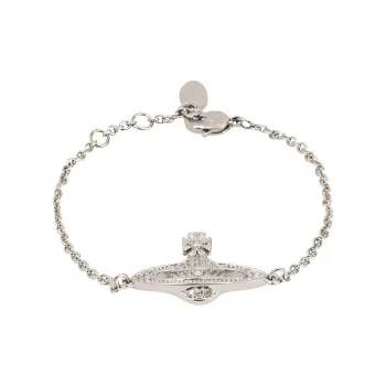 Vivienne Westwood Orb Embellished Chain Linked Bracelet