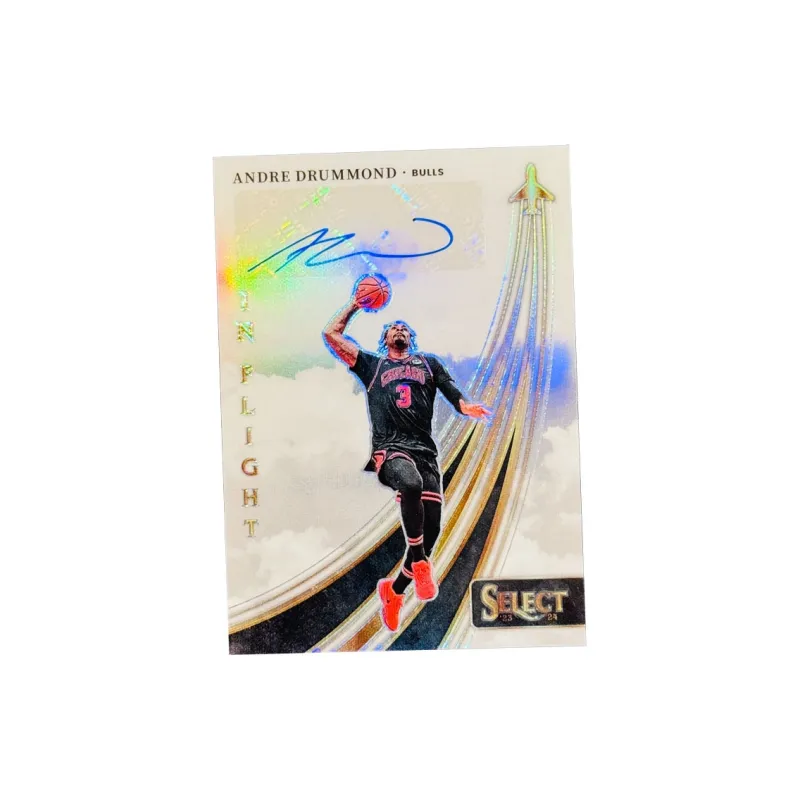 PANINI Drummond Bulls Star Signature 149 Compiled Select Collection Authentic Game Used Star Card Sports Cards 1 Pc-0