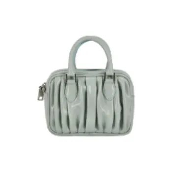 ALICE MARTHA Artificial Leather Shoulder Bag Crossbody Bag Handbag Mini Women's Mint Green