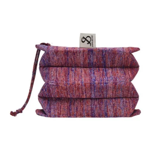 JOSEPH&STACEY Biodegradable Polyester Clutch Small Size Women's Bohemian Iris Purple