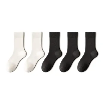 YINSHILIANGPIN Mid Calf Socks Men's 5 Pack