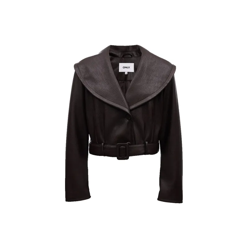 ONLY Leather Jackets Women's-0