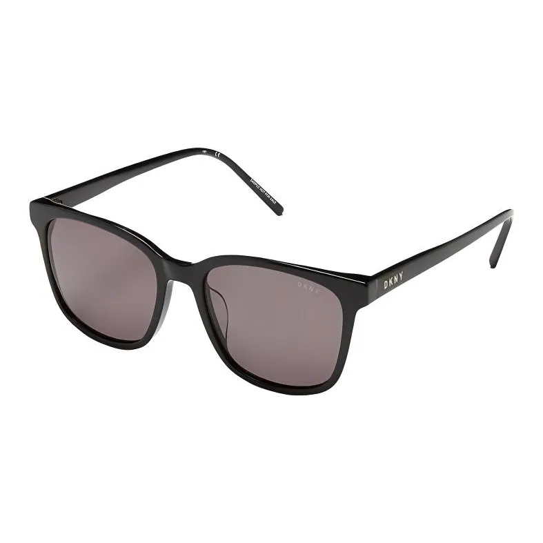 DKNY Metal Acetate Square Sunglasses Unisex Black-0