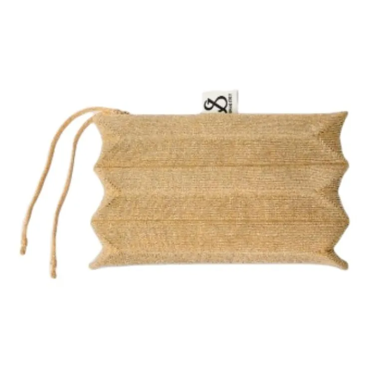 JOSEPH&STACEY Polyester Clutch Small Size Women's Gold-0