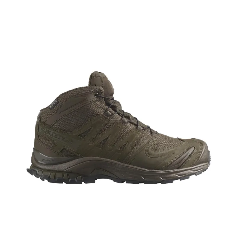 SALOMON XA FORCES Anti Slip Wear Resistant Mid Top Outdoor Shoes Unisex Brown-1