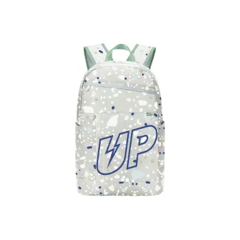 TURN UP Polyester Backpack Laptop Bag Unisex Gray