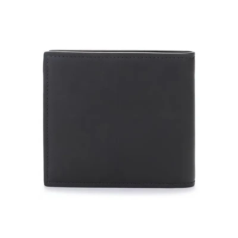 Alexander McQueen Leather Wallet Men's Black-2