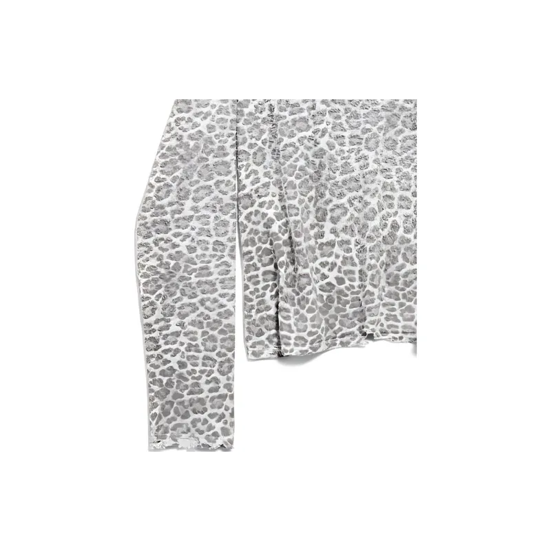 Balenciaga Leopard Printed Destroyed Sweater-2