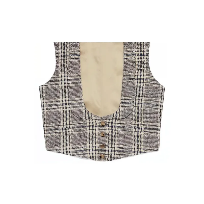GUCCI Gucci X Harry Styles Co-branded FW22 Vest Men's Gray-5