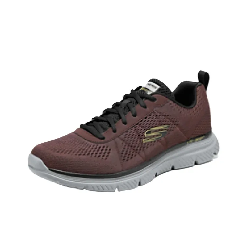 Skechers Sport Abrasion Resistant Low Top Casual Shoes Men's Burgundy-2
