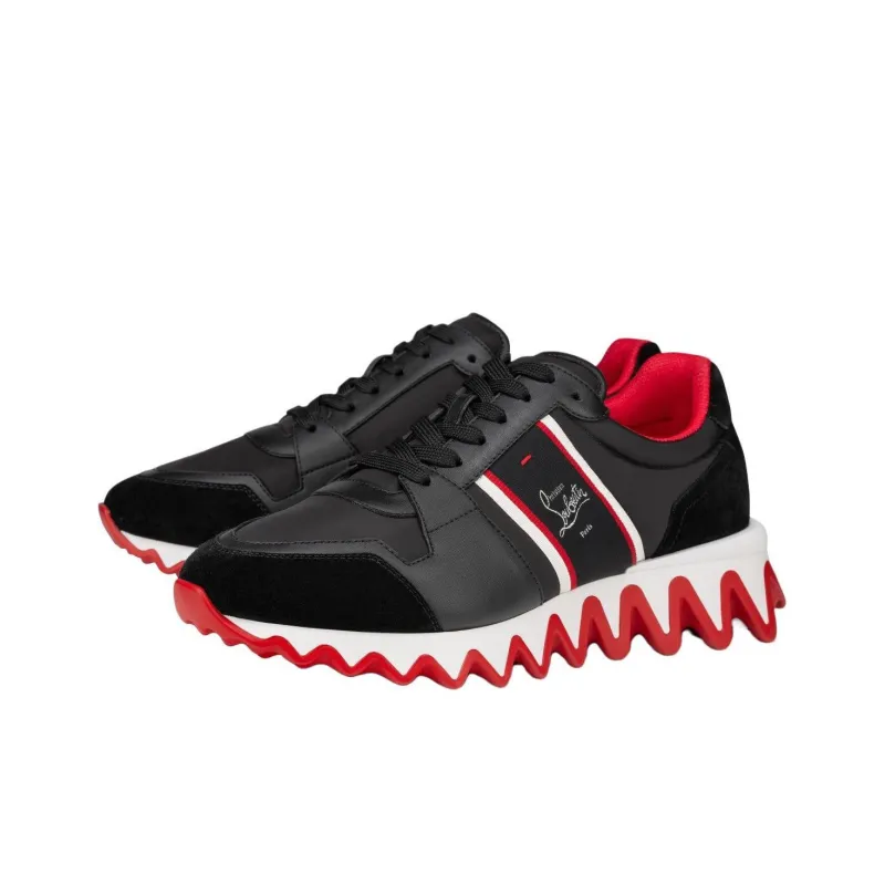 CL LUBOTING Nastroshark Low Top Casual Shoes Men's Black-2