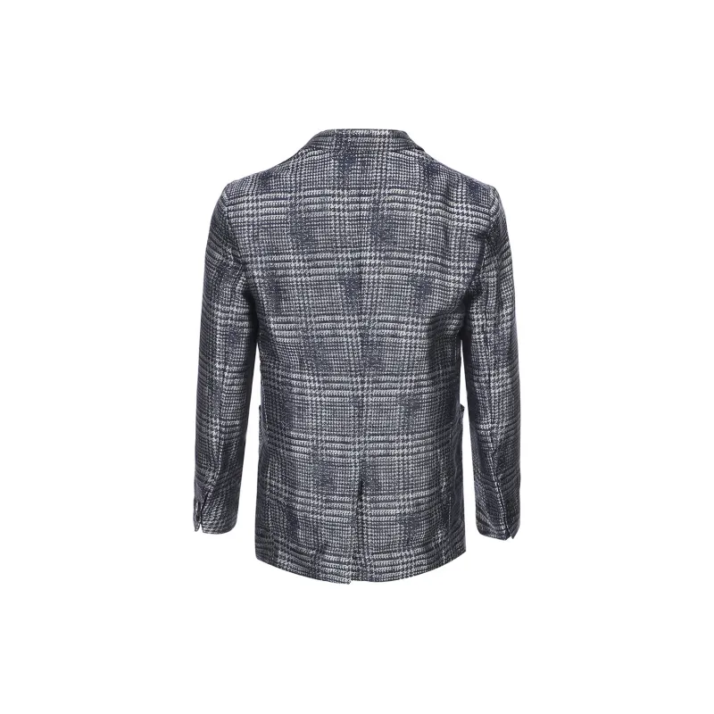 EMPORIO ARMANI FW24 Business Suit Coat Men's Gray-1