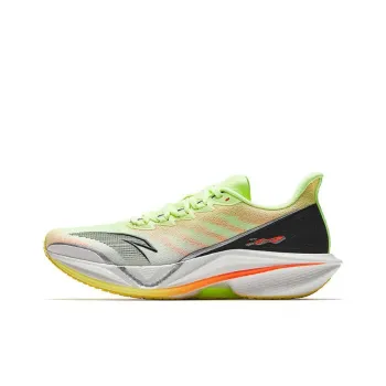 Anta Wear Resistant Cushioning Rebound Low Top Nitrogen Technology Casual Running Shoes Men's White Green Black