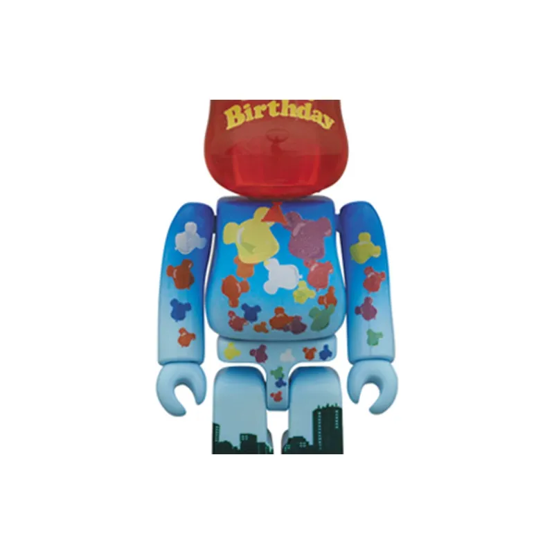 BE@RBRICK Greeting Happy Birthday 2 Hang Tag Box 100%-3