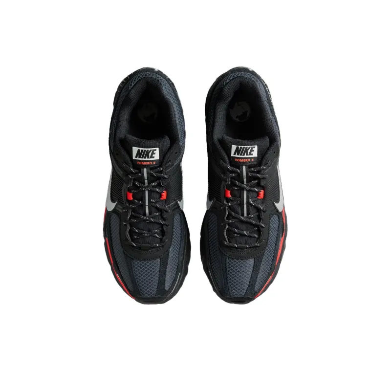 Nike Zoom Vomero 5 Black Metallic University Red-3