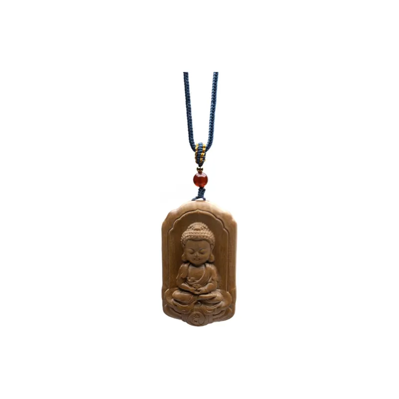 HUISHI Laoshan Sandalwood Pendants Unisex-19