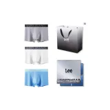 Box+Shopping Bag 3 Pack (Gray+White+Blue)