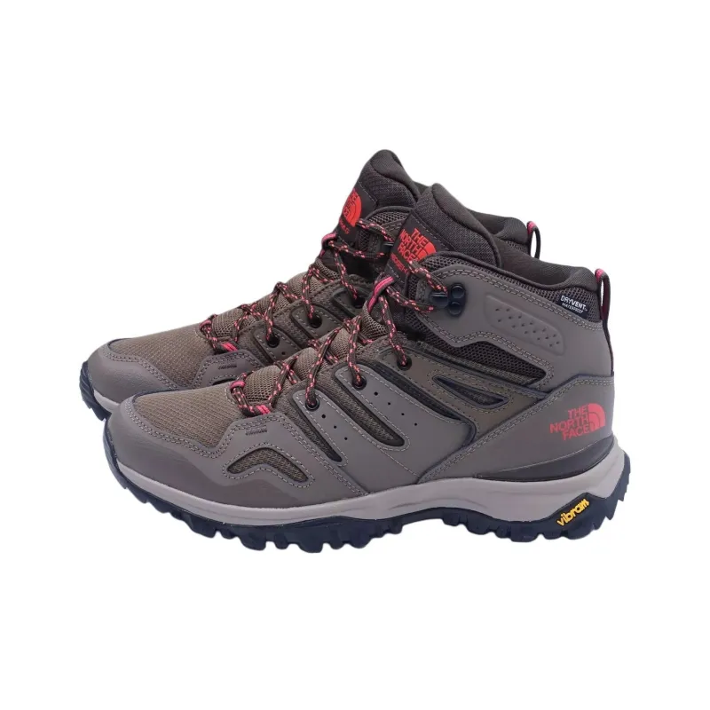 THE NORTH FACE Hedgehog Fastpack 2 Abrasion Resistant Slip Resistant Short Outdoor Boots Women's Brown-1