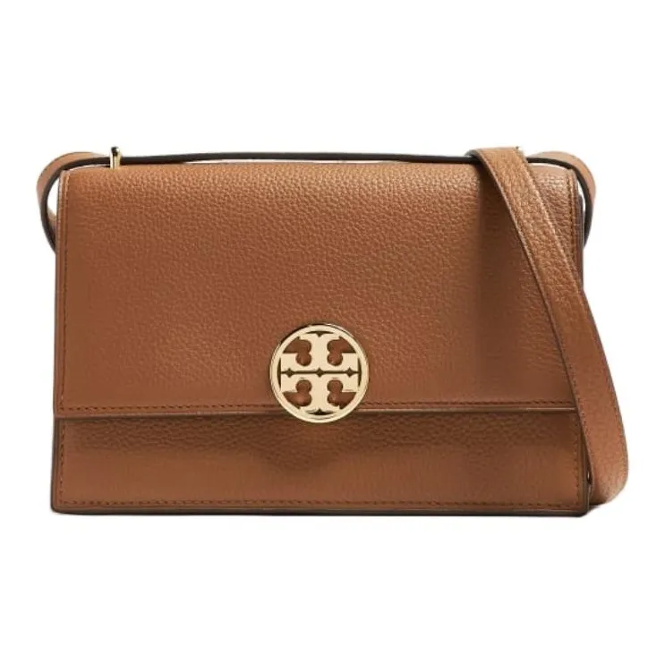TORY BURCH Miller Shoulder Bag Forest Brown-1