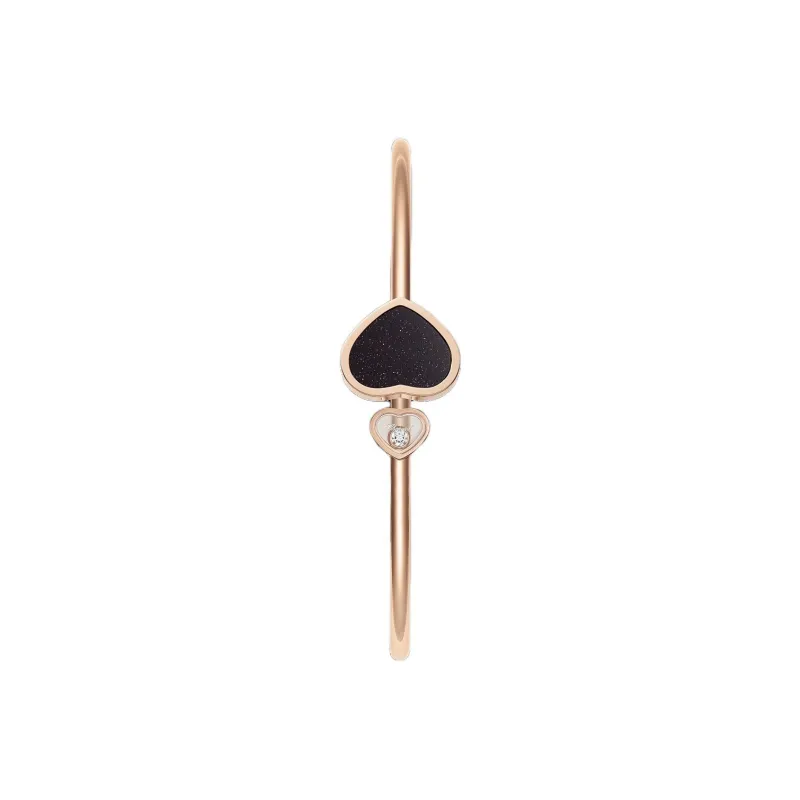 Chopard 18kt Rose Gold Happy Hearts Diamond Bangle-1