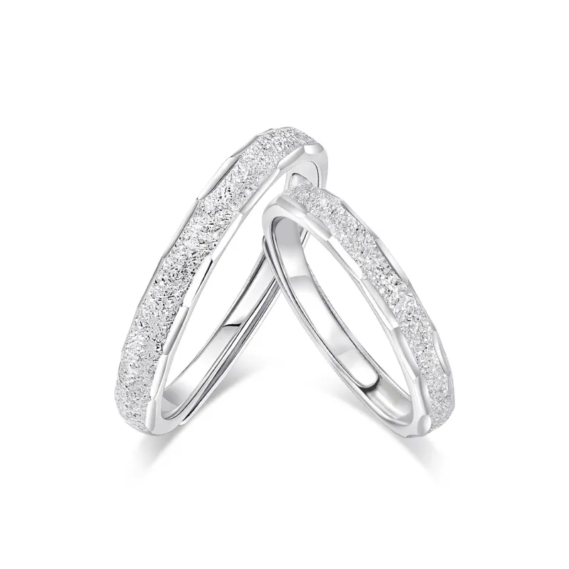 KADER 925 Sterling Silver Rings Unisex Silver Box-0