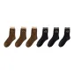 6 Pack (Dark Coffee 3+Black 3)