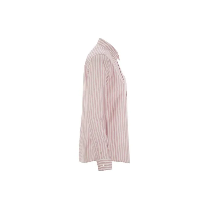 MaxMara Bahamas Buttoned Striped Shirt-2