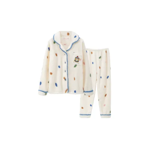 Ta Yan Pajama Set Women's White
