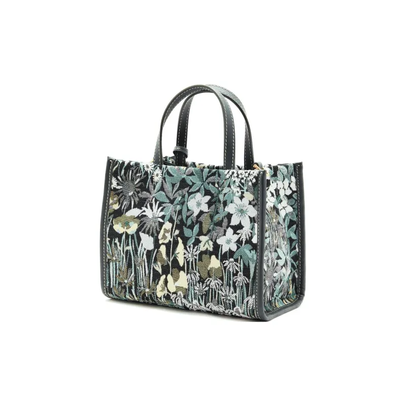 ATHE VANESSABRUNO Polyester Tote Bag Shopping Bag Shoulder Bag Crossbody Bag Handbag Medium Size Women's Green-4