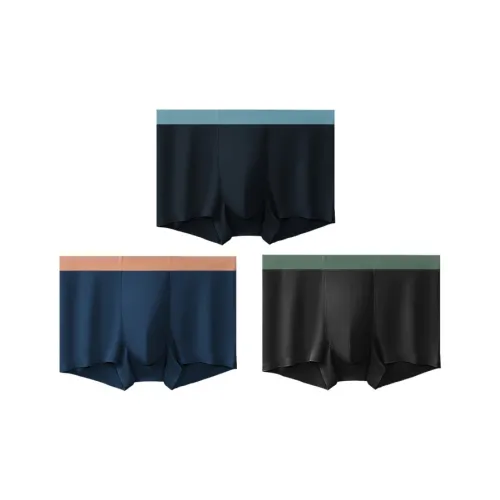 Qiao Ni Tong Underpants Men's 3 Pack