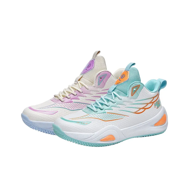 MUSHILANDI Cushioning, Slip Resistant, Abrasion Resistant, Rebound Mid Top Basketball Shoes Unisex-42