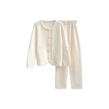 Sleeping Beauty Pajama Set Women's Apricot
