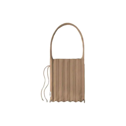 JOSEPH&STACEY Recycled Polyester Handbag Medium Size Women's Brown