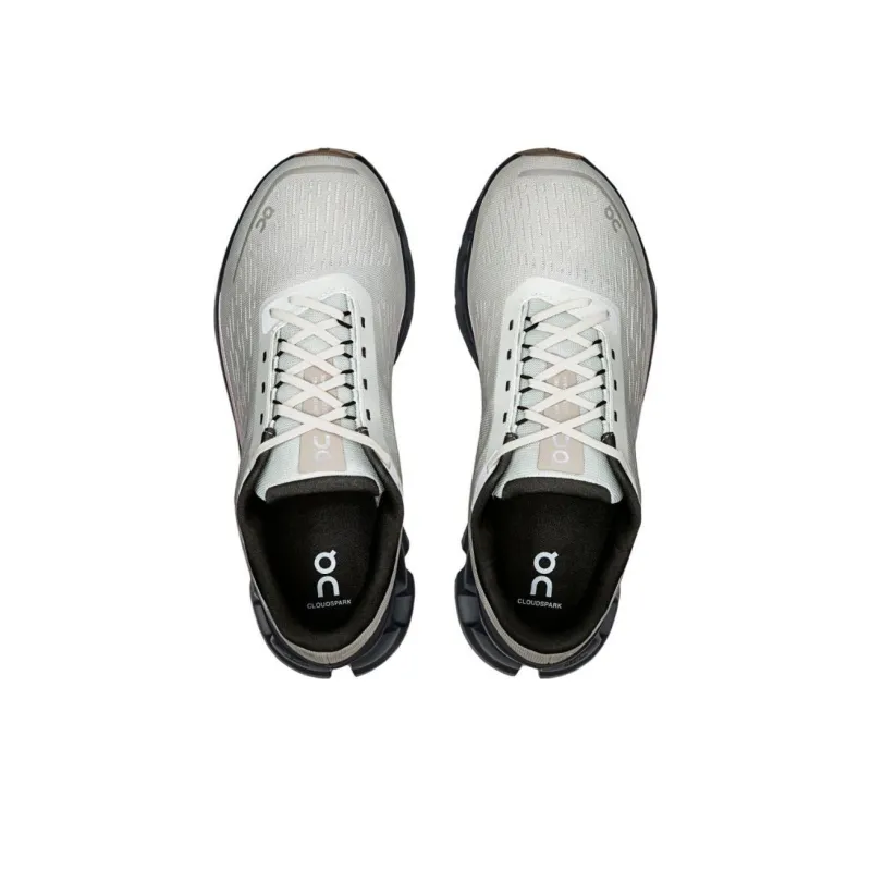 On Cloudspark Anti Slip Wear Resistant Low Top Running Shoes Men's Light Gray-3