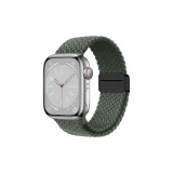 Apple Loop Magnetic Double Wrap Woven, Olive Green