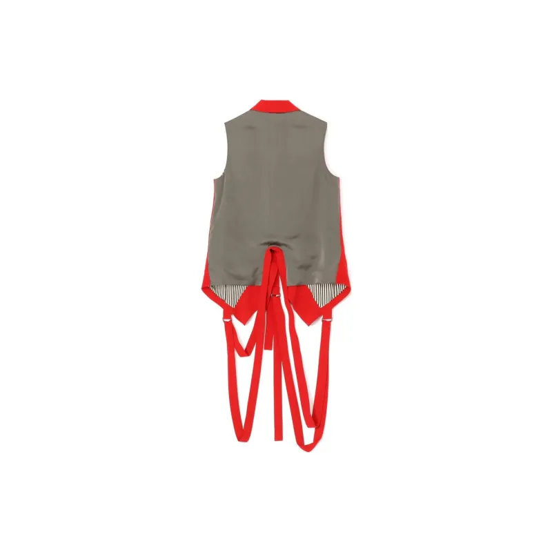 Yohji Yamamoto Tank Top Women's Red-1