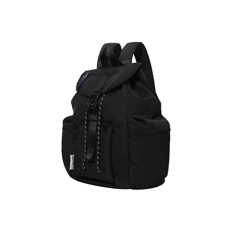 NAUTICA Nylon Backpack Unisex Black-1