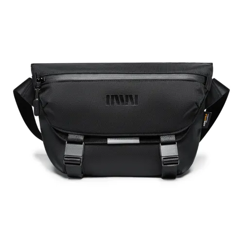 SEPTWOLVES Cudora Fabric Messenger Bag Shoulder Bag QPL Crossbody Bag Regular Unisex Black