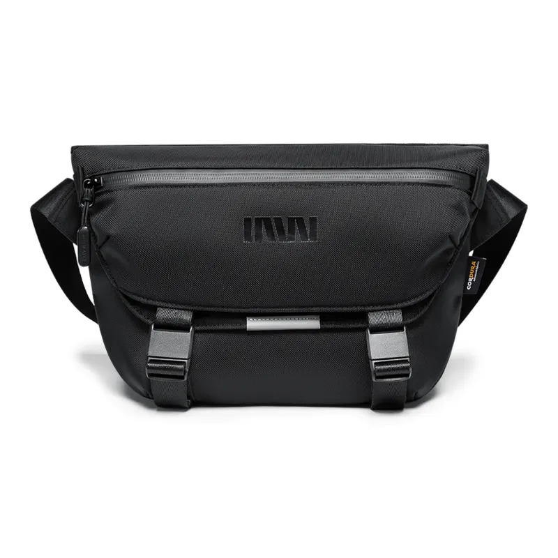 SEPTWOLVES Cudora Fabric Messenger Bag Shoulder Bag QPL Crossbody Bag Regular Unisex Black-0