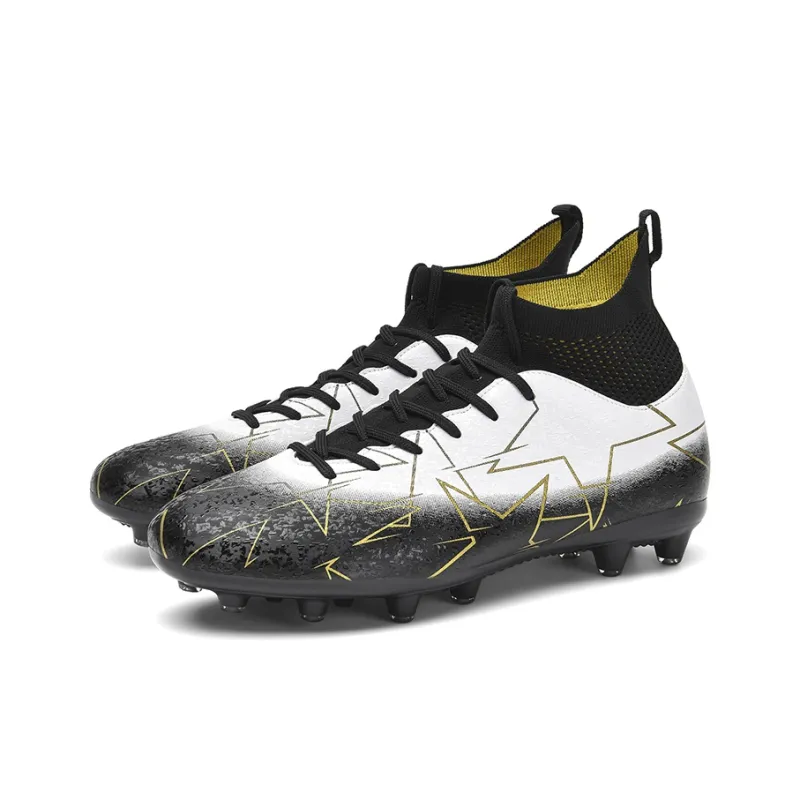 Wooden Rabbit AG Short Rubber Studs FG Long Rubber Studs Soccer Shoes Unisex-6