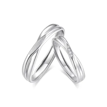 KADER 925 Sterling Silver Rings Unisex Silver