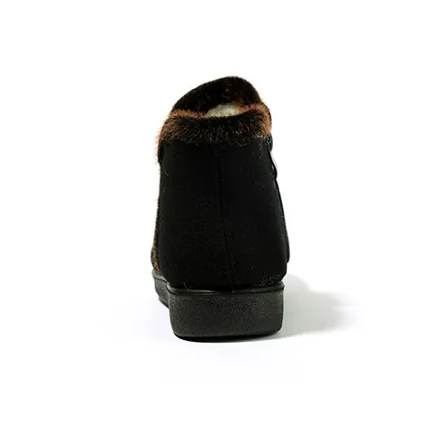 Old Meihua Casual Single Shoes Women's Black-3