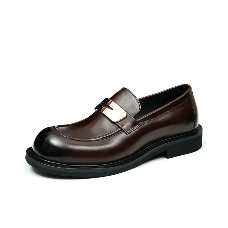 ASTON M.JAZZ Loafers Men Black/Coffee-4