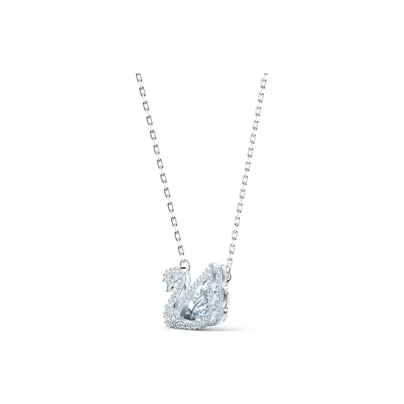 Swarovski Crystal embellished Logo Pendant Chain-2