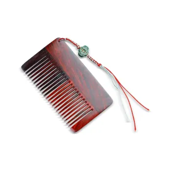 DALONG Rosewood Square Wooden Comb Women's