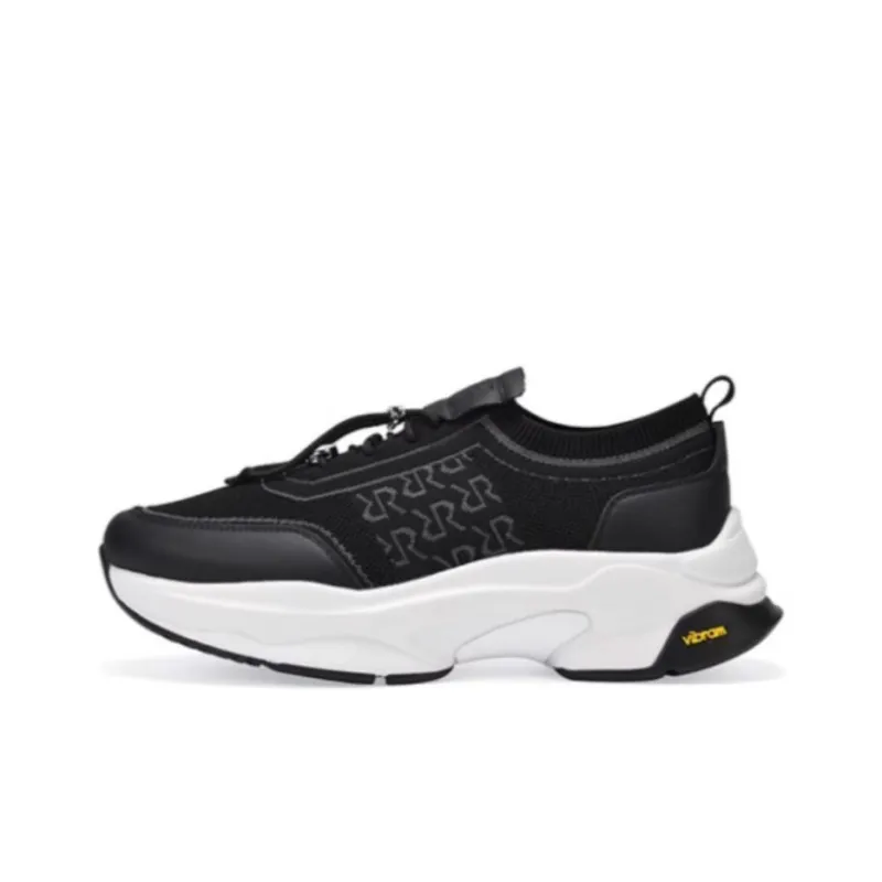 RARE Low-Top Casual Shoes Men's Black-0