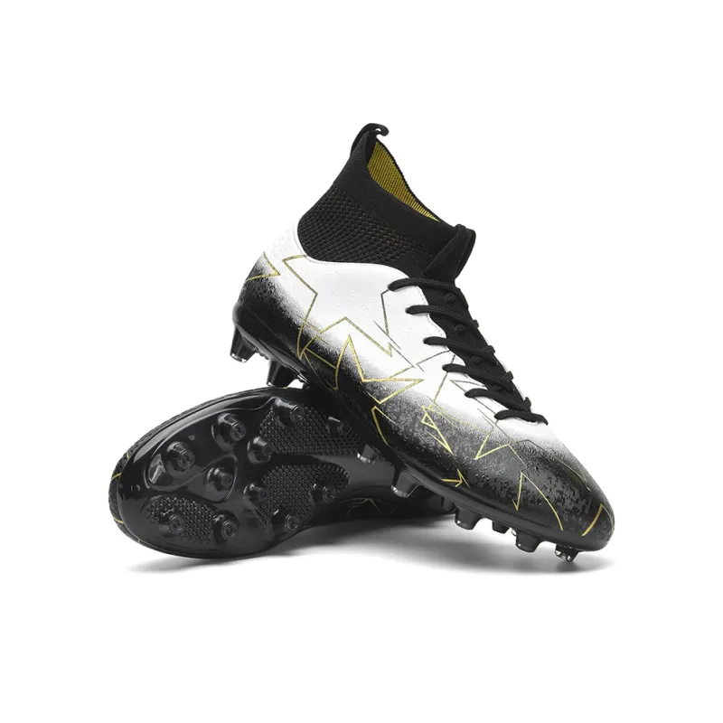 Wooden Rabbit AG Short Rubber Studs FG Long Rubber Studs Soccer Shoes Unisex-7